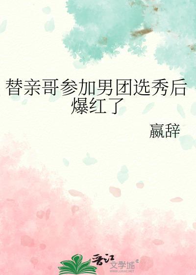 替亲哥参加男团选秀后爆红了晋江