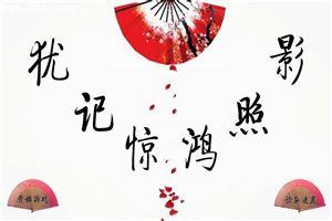 犹记惊鸿照影百度