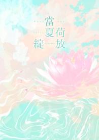 夏天荷花绽放