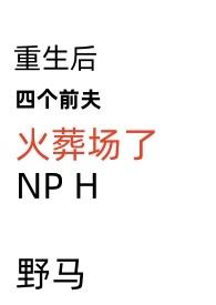 H) 作者 野马